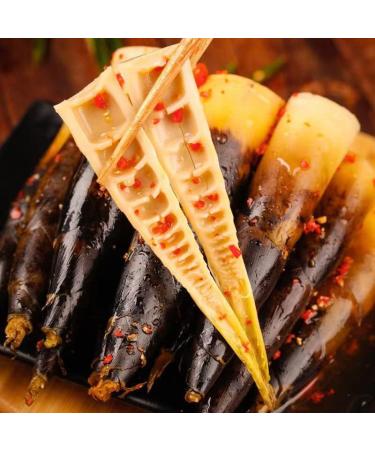 Hand Peeled Bamboo Shoots Pickled Pepper Crispy Bamboo Shoots Spicy Chinese Snack Fresh Mountain Pepper Bamboo Shoots Pickled Vegetables Spicy Strips (Mix and Match Taste 2 Pack) Mix and Match Taste 2 pack - Buy Online on GoSupps.com
