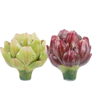 HOMSFOU 6 Pcs Artichoke Artificial Flower Abandon All Artichokes Home Decoration Faux Artichokes Plants Decor Faux Plants Artificial Artichoke Model Fake Vegetables Fake Fruit Silk Flower - Buy Online on GoSupps.com