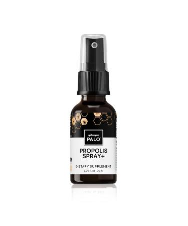 PALO Propolis Throat Spray Bee Brazilian Green Propolis Extract Natural Immune Support & Sore Throat Relief - Antioxidants Keto Paleo Gluten-Free (1.06 oz | 30 ml) (Extra Strenght) Extra Strength with Peppermint