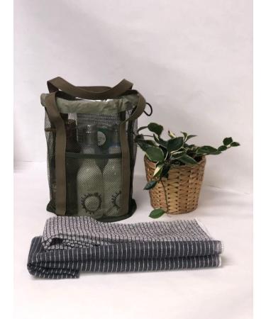 Korean & Japanese Exfoliating Towel for Body Back Scrubber - Shower Washcloth for Men & Women - Gray - Buy Online on GoSupps.com