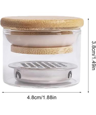 Anulely Nail Brush Cleaning Cup Brush Cleaning Cup Brush Cleaning Cup Nail Glass Cup with Lid Nail Brush Cleaning Tool - Buy Online on GoSupps.com