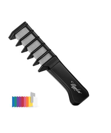 Maydear Temporary Hair Chalk Comb - Non Toxic Hair Color Comb and Safe for Kids -Gray Grey - Buy Online on GoSupps.com