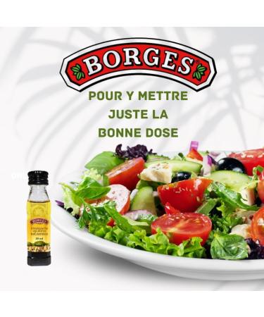 BORGES | 30 mignonettes of balsamic vinegar dressing | 20ml single servings - Buy Online on GoSupps.com