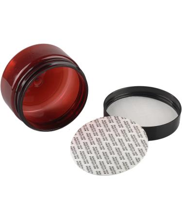 Buy Tianzd 6-Piece Small 100ml Brown Plastic Cream Can Set with Black Lid & Spatulas - Perfect for Cosmetics and Storage | International Shipping Available - Buy Online on GoSupps.com