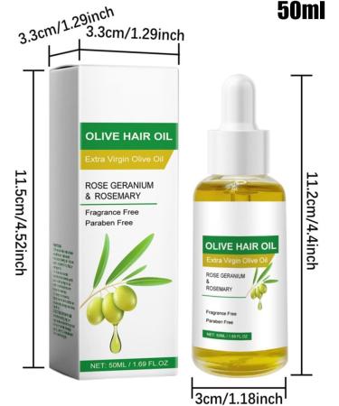 Pure Olive Oil Cold Pressed Olive Oil Natural Hair Growth Oil 100% Natural Hair Oils Light & Non-Sticky Oil Cold Pressed Plant derived 50ml Moisturizes the scalp and smoothes frizz - Buy Online on GoSupps.com