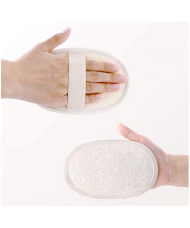 JZK Exfoliating Back Scrubber with Loofah Pad - Body Bath Accessory for Men & Women | Best Body Scrub Strap for a Clean Shower Experience - Buy Online on GoSupps.com