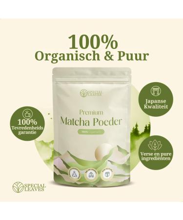 Special Leaves Matcha Tea Powder 90 grams 100 Natural Japanese Tea Premium Matcha Powder - Buy Online on GoSupps.com