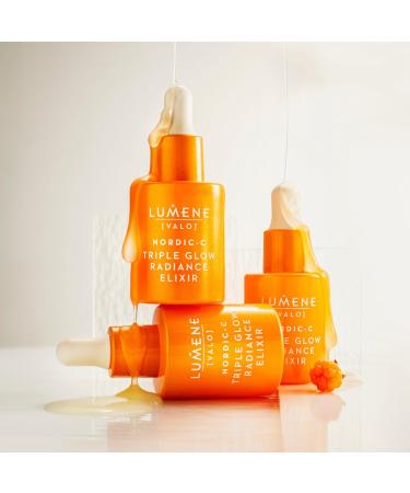 Buy Lumene Nordic-C Valo Triple Glow Radiance Elixir - Hydrating Vitamin C Serum for Anti-Aging & Skin Glow - 1 Fl Oz - International Shipping - Buy Online on GoSupps.com