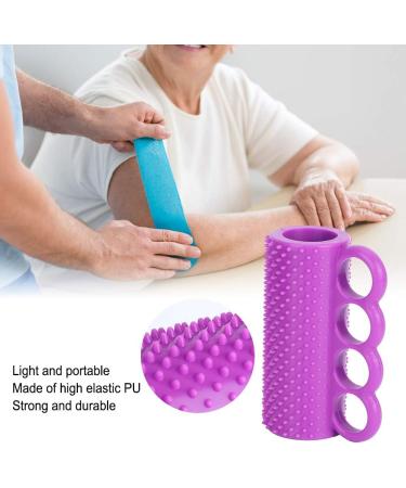 Hand Grip Strengthening Finger Wrist Exercise Purple High Elastic PU 44 in 123g Squeeze Ball for Stroke Hemiplegia Rehabilitation - Buy Online on GoSupps.com