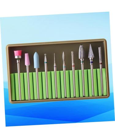minkissy 2 Sets Diamond Nail Bit Nail Art Supplies Electric Nail Filer Nail Drill Bit Brush Manicure Drill Bits Tungsten Carbide Nail Drill Manicure Sand Tool Nail Supplies Ceramics - Buy Online on GoSupps.com