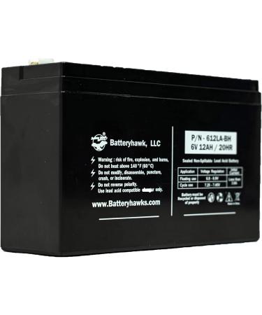 Buy (2 Pack) UB6120 6V 12AH Lead Acid Battery - PS-6100 SLA F1 BP106T2 BP86 | International Shipping Available - Buy Online on GoSupps.com