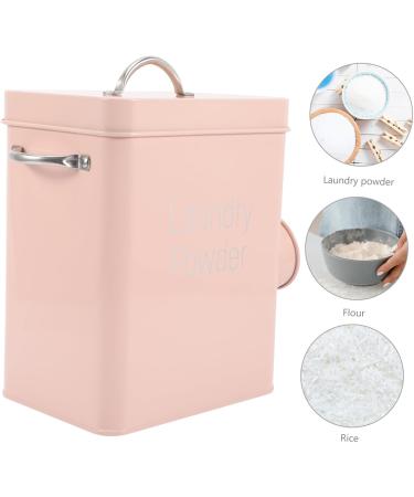Box washing powder bucket food containers metal laundry powder tin metal laundry powder holder iron - Buy Online on GoSupps.com