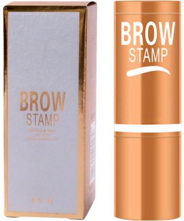 Eyebrow Stamp 3g Waterproof Hairline Powder Eyebrow Powder Stamp with Brush for Beginners People Women Mom Girlfriend Date Party Event Travel - Buy Online on GoSupps.com