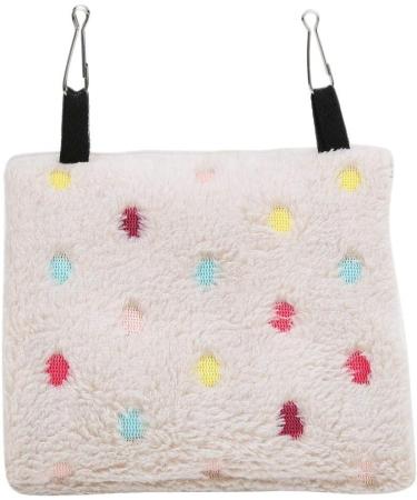 Winter Warm Plush Bird Nest Hammock Hamster Hanging Bed Cave Cage for Parrot Budgie Parakeet Cockatiel Conure Sugar Glider(S) - Buy Online on GoSupps.com