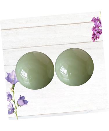Buy HomsfoU Wrist Massager & Hand Exercise Balls - Green & White Jade Meditation Set for Strength & Bicycle Tire Repair | International Shipping Available - Buy Online on GoSupps.com