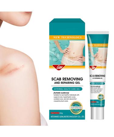 G n rique Anti-Scar Cream 20g Gel Treatment for Injuries Long-Term Care for Scars For Comfort Recovery Burn Protection Injury Domestic Body