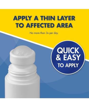 HealthWise 4% Lidocaine Roll-On | OTC Pain Relief Liquid | Non-Greasy & Unscented | 2.5 oz (73 mL) Topical Anesthetic - Buy Online on GoSupps.com