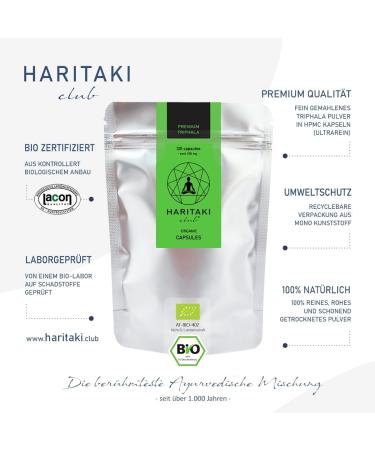 Buy Bio Triphala Capsules (120 pcs) - Natural Digestive Health & Detox - International Shipping Available - Buy Online on GoSupps.com