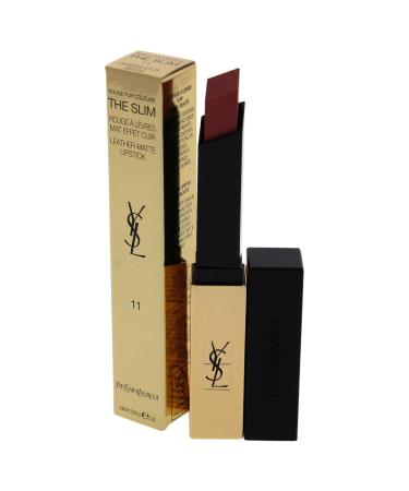 Yves Saint Laurent Rouge Pur Couture The Slim Matte Lipstick 11 Ambiguous Bei - 0.08 oz | Luxury Matte Lip Color for Women - International Shipping Available - Buy Online on GoSupps.com