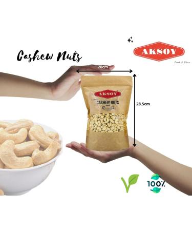  Aksoy Premium Quality Cashews 750g || raw Whole Cashews - Buy Online on GoSupps.com