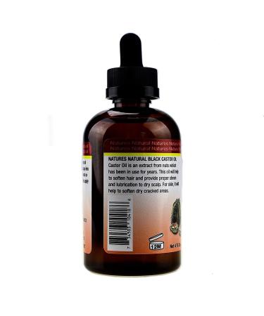 Nature's Natural Jamaican Black Castor Oil 4 oz with Child Safety Dropper Cap - Buy Online on GoSupps.com