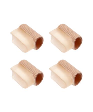FOMIYES Orthotics 4pcs Toe Separators Foot Toe Adjusters Pedicure Correctors Foot Valgus Protectors Bunion Hallux Straighteners for Men Women Insole