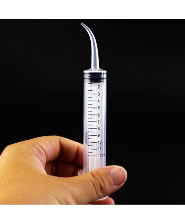 Buy Airgoesin 5pcs Graduated Dental Irrigation Syringe - Oral Irrigator for Crowns Bridges Tonsil Stones & Mouthwash Cleaner | 12ml - Buy Online on GoSupps.com