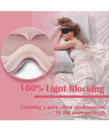 3D Contoured Eye Mask for Lash Extensions - Comfortable Sleeping Mask for Travel & Meditation - Buy Online on GoSupps.com