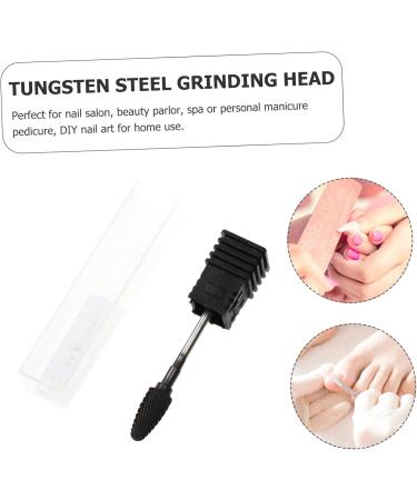 Ipetboom Nail Polisher Finger Nail Grinding Kit Nail Drill Tips Finger Nail Kit Nail Polishing Bits Kit U as Acrilicas Nail Grinding Head Manicure Tools Tungsten Steel Pedicure 6.8x1.2cm As Shown - Buy Online on GoSupps.com