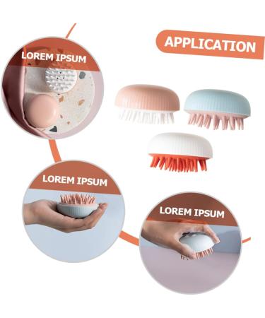 Magiclulu 15 StK Shampoo Brush - Silicone Scalp Massager & Body Scrubber for Ultimate Hair Care - Buy Online on GoSupps.com