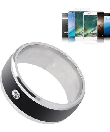 NFC Smart Ring - Metal Ring for Easy Mobile Phone Use (Size 13) - Buy Online on GoSupps.com