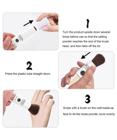 Mineral Sunscreen Setting Powder SPF 35 | Translucent Loose Powder for Oil Control | Lightweight Matte Finish | Perfect for All Skin Types - Buy Online on GoSupps.com