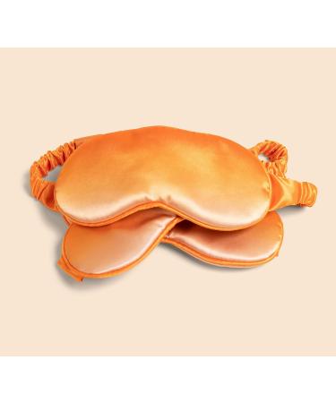 Silky Sleep Mask with Eye Cups and Tension Distributing Band - Silk Eye Mask for Sleeping - Stylish & Cute Eye Cover with Luxury Dust Bag - Buy Online on GoSupps.com
