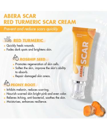 Abera Red Turmeric Scar Removal Cream - Overnight Plumping Treatment - 2 Boxes - Buy Online on GoSupps.com