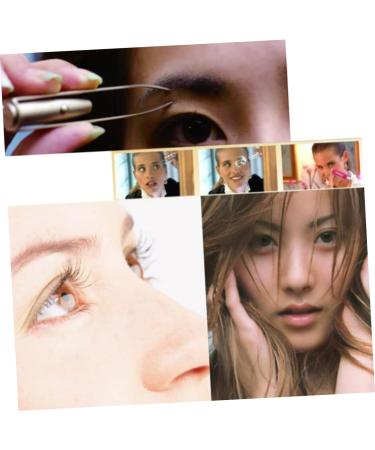 BIUDECO Eyebrow Tweezer LED Light Eyelash Tweezer Eyebrow Hair Removal Tweezer - Buy Online on GoSupps.com