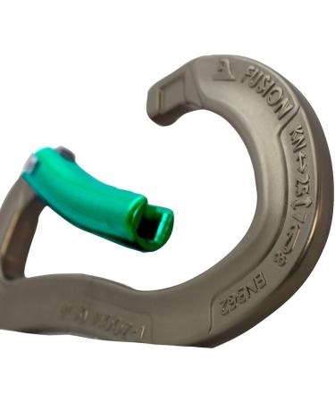 Fusion Climb 6-Pack Quickdraw Set with Techno Zoom Carabiners - Orange/Green - 11cm Length - Buy Online on GoSupps.com