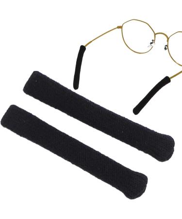 Buy Rosixehird Slip-Resistant Glasses Hanger Sleeves - Elastic Cushions for Sunglasses & Reading Glasses - Black - Buy Online on GoSupps.com