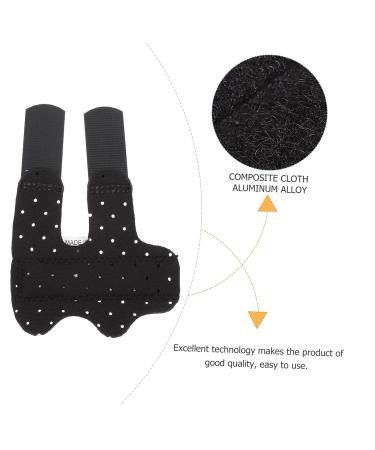 FRCOLOR Orthotic Splint & Mini Lotion Holder - Keychain Thumb Support Brace | Adjustable Black Tool for Comfort and Stability (11.5x8x1cm - Buy Online on GoSupps.com