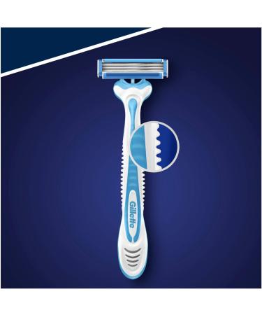 Buy Gillette Sensor3 Cool Disposable Razors for Men - 6 Pack (4+2) | International Shipping Available - Buy Online on GoSupps.com