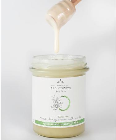 Alabasinis Honey Cream with Mastic 250g - Chios Mastic Infused Dessert Spread - Buy Online on GoSupps.com