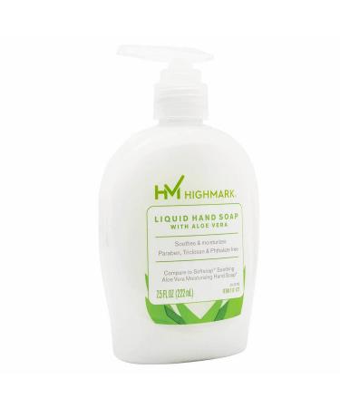 Highmark Aloe Liquid Hand Soap Floral Scent 7.5 Oz White Case Of 6 Bottles - Buy Online on GoSupps.com