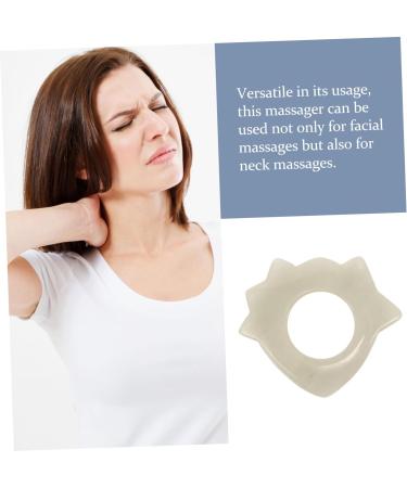 minkissy 2pcs Jade Scraping Instrument Gua Sha Stone Face Tool The Tools Guasha Stone Face Stone Gua Sha Face Sculpting Tool Jade Gua Sha Tool for Face The Face Scraping Tablets 6.20X5.50X0.90CMx2pcs As Shownx2pcs - Buy Online on GoSupps.com