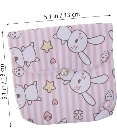 Shop Cabilock 4-Piece Aunt Towel Pocket Linen Organizer - Mini Cosmetic Storage & Cartoon Tampon Holder for Women | International Shipping Available - Buy Online on GoSupps.com