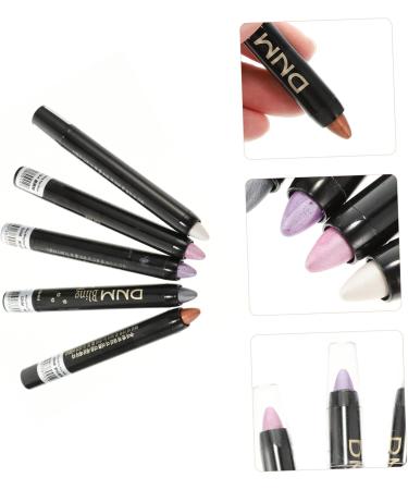 NOLITOY 5pcs Pearlescent Eyeshadow Pencil Eyeshadow Stick Eye Makeup Tools Women Cosmetics Girl Crayon - Buy Online on GoSupps.com