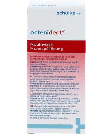 Octenident Mouthwash Solution 250 ml - Antiseptic Oral Care for Fresh Breath | Buy Internationally - Buy Online on GoSupps.com