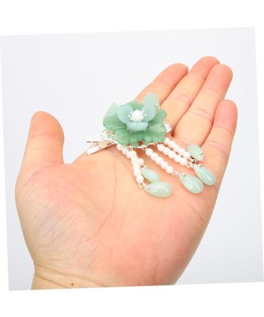 Beavorty 3 Pairs Antique pair clip chinese hair clips women hair vintage tassel hairpin kimono hair barrettes hair accessories hair jewelry Japanese-style clip Glass Miss - Buy Online on GoSupps.com