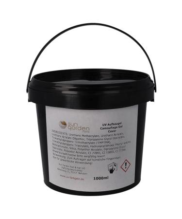 UV Cover Gel 1000ml | Builder Gel for Nail Art | 1L Nude Gel for Gel Nails & Nail Modeling - Buy Online on GoSupps.com