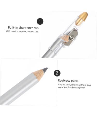 Beavorty Eyebrow Pencil 24 pcs Eyebrow Strokes Pencils Brighten Tool -in- Eyeliner Pen Sharpener with Makeup Girls Pencil Brow Pencil 1 count (Pack of 1) As Shownx3pcs - Buy Online on GoSupps.com