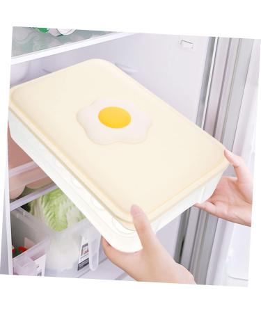 Zerodeko 1pc 24 Egg Storage Box Eggs Egg Container Egg Dispenser Refrigerator Egg Storage Case Food Egg Plate - Buy Online on GoSupps.com