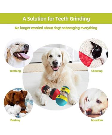 Interactive Treat Dispenser Dog Toy Dog Treat Dispensing Puppy Toys Rolling Dog Treat Dispenser Slow Feeder Reduce Boredom Improve IQ for Small Medium Large Dogs (Green) - Buy Online on GoSupps.com